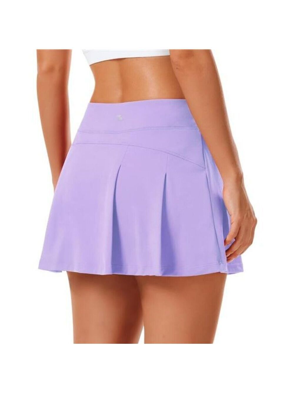 Womens Athletic Tennis Skirt Golf Skort High Waisted Workout Pleated Shorts